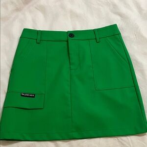 Balenciaga Vibrant Green Skirt